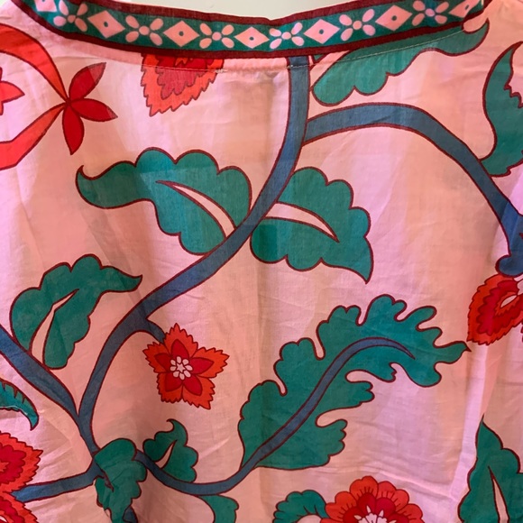 J. Crew V-neck tunic dress in floral block print - Picture 8 of 13